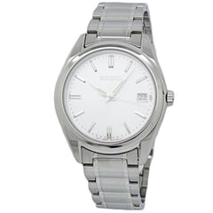 Seiko Classic Quartz Silver Dial Stainless Steel Men's Watch SUR315 - pass the watch
