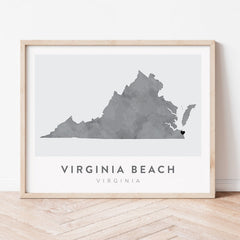 Virginia Beach, Virginia Map | Backstory Map Co.