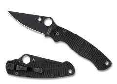 Spyderco Knives™ Para Military 2 Back Lock C81GMCBKP2 Black G10 CPM-Magnacut Stainless Steel Pocket Knife